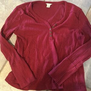 Red Caslon shirt. Like new condition.